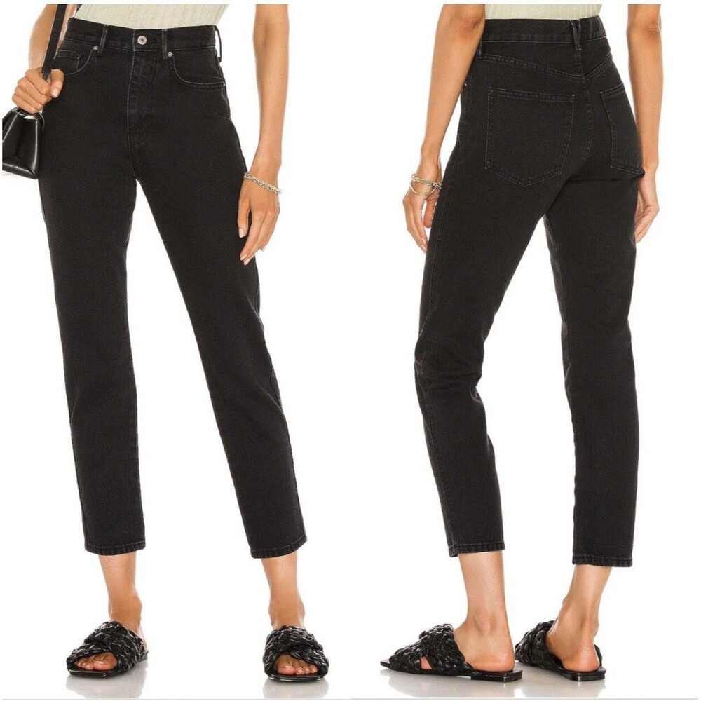 Free People We the Free Women's Black Out Stove Pipe Jean NWT Size 26